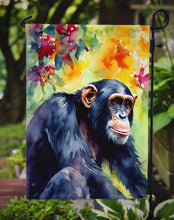 Load image into Gallery viewer, Chimpanzee Garden Flag – Outdoor Decorative Yard Flag