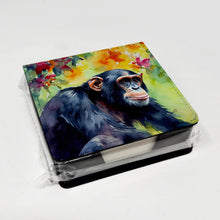 Load image into Gallery viewer, Chimpanzee PU Leather Note Paper Holder