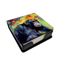 Load image into Gallery viewer, Chimpanzee PU Leather Note Paper Holder