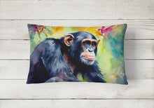 Load image into Gallery viewer, Chimpanzee Throw Pillow