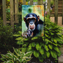 Load image into Gallery viewer, Chimpanzee Garden Flag – Outdoor Decorative Yard Flag
