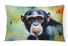 Load image into Gallery viewer, Chimpanzee Throw Pillow