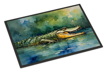 Load image into Gallery viewer, Crocodile Doormat - Large 24x36 – Indoor/Outdoor Floor Mat with Artistic Flair