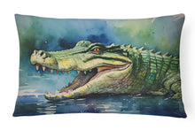 Load image into Gallery viewer, Crocodile Throw Pillow
