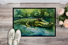 Load image into Gallery viewer, Crocodile Doormat - Large 24x36 – Indoor/Outdoor Floor Mat with Artistic Flair