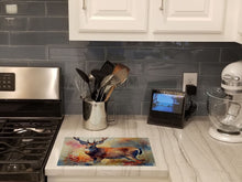 Load image into Gallery viewer, Deer Glass Cutting Boards – Durable, Decorative Kitchen Art Large