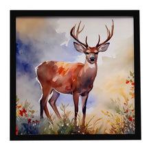 Load image into Gallery viewer, Deer Framed Metal Print