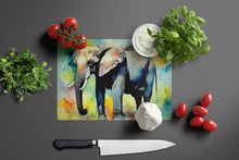 Load image into Gallery viewer, Elephant Glass Cutting Boards – Durable, Decorative Kitchen Art Large