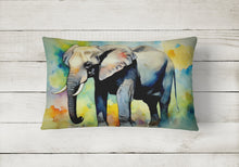 Load image into Gallery viewer, Elephant Throw Pillow