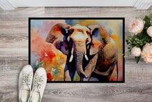 Load image into Gallery viewer, Elephant Doormat - Large 24x36 – Indoor/Outdoor Floor Mat with Artistic Flair