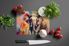 Load image into Gallery viewer, Elephant Glass Cutting Boards – Durable, Decorative Kitchen Art Large