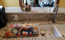 Load image into Gallery viewer, Elephant Dish Drying Mat