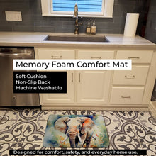 Load image into Gallery viewer, Elephant Memory Foam Kitchen Mat DAC2908RUG