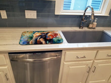 Load image into Gallery viewer, Elephant Dish Drying Mat