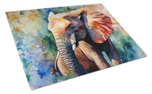 Load image into Gallery viewer, Elephant Glass Cutting Boards – Durable, Decorative Kitchen Art Large