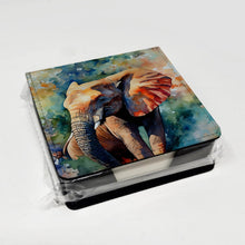 Load image into Gallery viewer, Elephant PU Leather Note Paper Holder