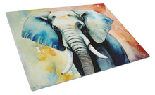 Load image into Gallery viewer, Elephant Glass Cutting Boards – Durable, Decorative Kitchen Art Large