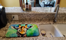 Load image into Gallery viewer, Giraffe Dish Drying Mat