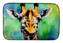 Load image into Gallery viewer, Giraffe Dish Drying Mat