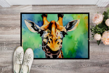 Load image into Gallery viewer, Giraffe Doormat - Large 24x36 – Indoor/Outdoor Floor Mat with Artistic Flair