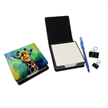 Load image into Gallery viewer, Giraffe PU Leather Note Paper Holder