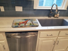 Load image into Gallery viewer, Giraffe Dish Drying Mat
