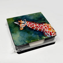 Load image into Gallery viewer, Giraffe PU Leather Note Paper Holder