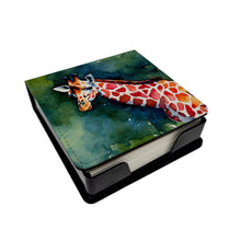 Load image into Gallery viewer, Giraffe PU Leather Note Paper Holder