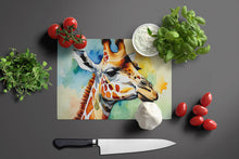 Load image into Gallery viewer, Giraffe Glass Cutting Boards – Durable, Decorative Kitchen Art Large