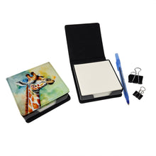 Load image into Gallery viewer, Giraffe PU Leather Note Paper Holder