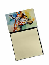 Load image into Gallery viewer, Giraffe Sticky Note Holder- Refiilable Desk Accessory Note Pad