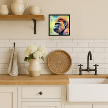 Load image into Gallery viewer, Gorilla Framed Metal Print