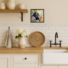 Load image into Gallery viewer, Gorilla Framed Metal Print
