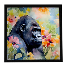 Load image into Gallery viewer, Gorilla Framed Metal Print