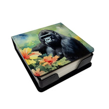 Load image into Gallery viewer, Gorilla PU Leather Note Paper Holder