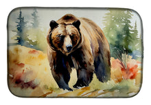 Load image into Gallery viewer, Grizzly Bear Dish Drying Mat