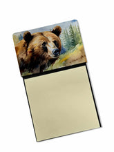 Load image into Gallery viewer, Grizzly Bear Sticky Note Holder- Refiilable Desk Accessory Note Pad