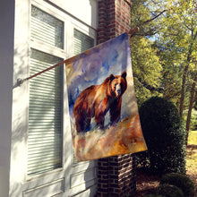 Load image into Gallery viewer, Grizzly Bear House Flag