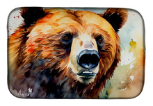 Load image into Gallery viewer, Grizzly Bear Dish Drying Mat