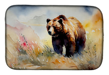 Load image into Gallery viewer, Grizzly Bear Dish Drying Mat