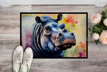 Load image into Gallery viewer, Hippopotamus Doormat - 18X27 Indoor / Outdoor Rug | Made in USA