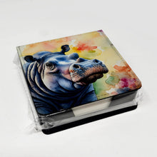 Load image into Gallery viewer, Hippopotamus PU Leather Note Paper Holder