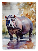 Load image into Gallery viewer, Hippopotamus House Flag