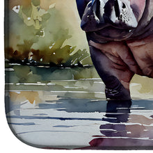 Load image into Gallery viewer, Hippopotamus Dish Drying Mat