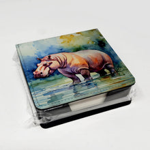 Load image into Gallery viewer, Hippopotamus PU Leather Note Paper Holder