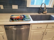 Load image into Gallery viewer, Hippopotamus Dish Drying Mat