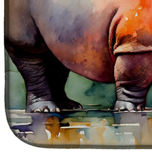 Load image into Gallery viewer, Hippopotamus Dish Drying Mat
