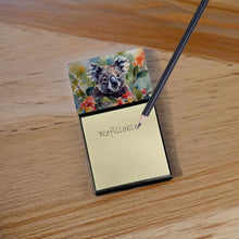 Load image into Gallery viewer, Koala Sticky Note Holder- Refiilable Desk Accessory Note Pad