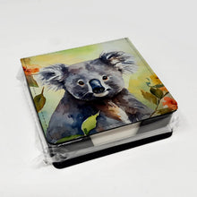 Load image into Gallery viewer, Koala PU Leather Note Paper Holder