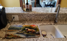 Load image into Gallery viewer, Kodiak Bear Dish Drying Mat